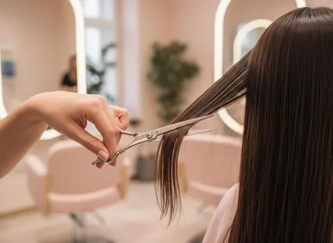 Corte de cabello con tijera en Hanami Hair Studio, Centro Histórico de Zacatecas